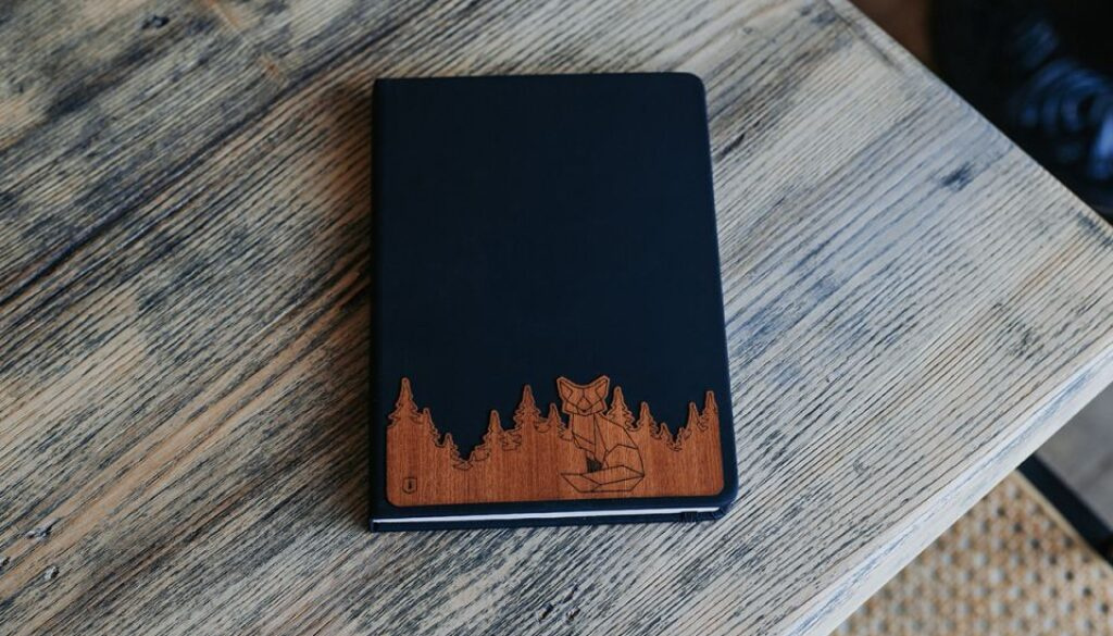 BeWooden - Black Foxwood A5 Notebook - 12.90