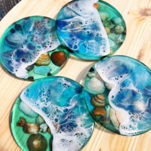 Paradise Blue Coasters